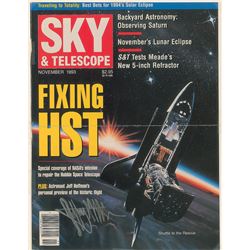 Jeff Hoffman's STS-61 Flown Sky and Telescope Magazine Cover