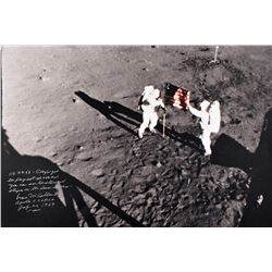 Bruce McCandless Signed Canvas Print