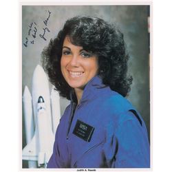 Judy Resnik Signed Photograph