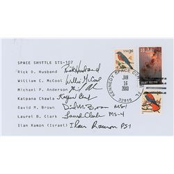 STS-107 Signed Cover