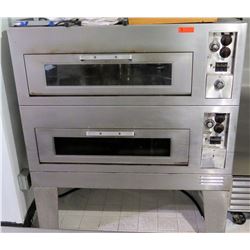 Industrial 2 Tier Pizza Baking Commercial Oven