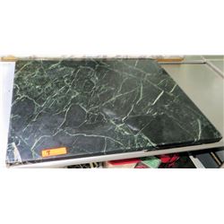 Large Black Marble Stone Cutting Board, 36"L x 30"W