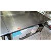Image 1 : Steel Prep Table, 71"L x 29.5"W x 35.5"H