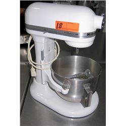 KitchenAid Professional HD White Commercial Mixer & Attachments
