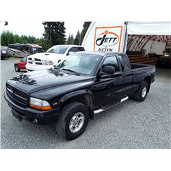 P5 --  1997 DODGE DAKOTA , Black , 260893  KM's