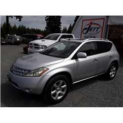 I1 --  2006 NISSAN MURANO SL , Grey , 190602  KM's
