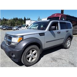J2 --  2007 DODGE NITRO SXT , Grey , 256585  KM's