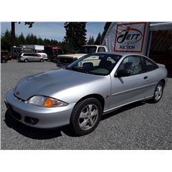Q1 -- 2000 CHEV CAVALIER COUPE, GREY, 188,586 KMS