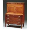 Image 1 : COUNTRY FIGURED MAPLE BLIND DOOR SECRETARY