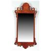 Image 1 : LARGE INLAID MAHOGANY CHIPPENDALE MIRROR