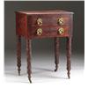Image 1 : TWO DRAWER FEDERAL MAHOGANY STAND