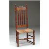 Image 1 : BANISTER BACK RUSH SEAT SIDE CHAIR