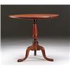 Image 1 : ROUND QUEEN ANNE TILT TOP TEA TABLE