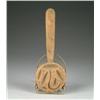 Image 1 : CARVED WOOD DOUBLE SIDED LOLLIPOP BUTTER PRINT