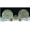 Image 1 : SEVEN PIECES OF ROSE MEDALLION ORIENTAL EXPORT CH