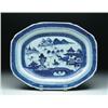 Image 1 : BLUE AND WHITE CANTON PLATTER