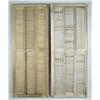 Image 1 : PAIR OF PAINTED DOOR SIZE SHUTTERS