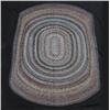 Image 1 : INTERESTING HAND BRAIDED OVAL RUG