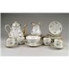 Image 1 : PORCELAIN DECORATED TEA SET