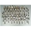 Image 1 : FORTY-ONE COIN SILVER SPOONS