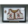 Image 1 : ANTIQUE PLAINS INDIAN BEADED INFANTS VEST