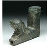 Image 1 : LATE WOODLAND TYPE PROTO-HISTORIC OWL EFFIGY PIPE
