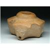 Image 1 : MISSISSIPPIAN TYPE FOUR STEMMED PIPE WITH HUMAN E