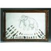 Image 1 : LARGE CASE WITH MAMMUTHUS DRAWING WITH 37 PALEO I