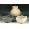 Image 1 : THREE MISSISSIPPIAN TYPE PIECES, TWO BOWLS AND ON