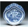Image 1 : BLUE AND WHITE CANTON SHRIMP DISH