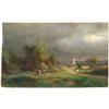 Image 1 : UNSIGNED (American, 19th Century) ONCOMING STORM