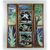 Image 1 : THREE STAINED GLASS WINDOWS BY ISLAND ART GLASS