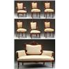 Image 1 : FINE SEVEN PIECE WALNUT PARLOR SUITE