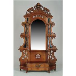 FINE VICTORIAN WALNUT ÉTAGÈRE