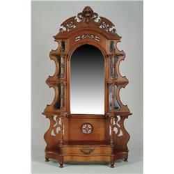 FINE VICTORIAN WALNUT ÉTAGÈRE