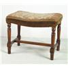 Image 1 : TAPESTRY UPHOLSTERED VANITY STOOL