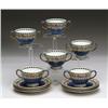 Image 1 : SIX WEDGWOOD BULLION CUPS AND SAUCERS
