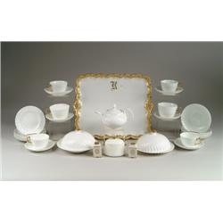 PORCELAIN LUNCHEON SET