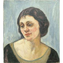 GERTRUDE NASON (American, 1890-1965) PORTRAIT OF 