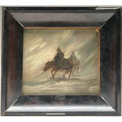 UNSIGNED (19th/20th Century) RIDING THE STORM