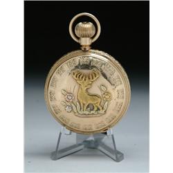 18 SIZE WALTHAM POCKET WATCH