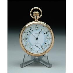 16 SIZE WALTHAM RIVERSIDE POCKET WATCH