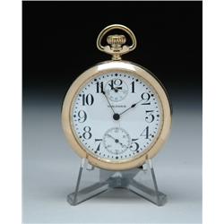 16 SIZE WALTHAM POCKET WATCH