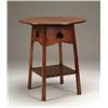 Image 1 : ARTS & CRAFT MAHOGANY TWO TIER STAND BY LIBERTY & CO
