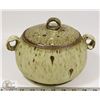 Image 3 : 78) JANO LETTS CERAMIC POT WITH LID WHITE GLAZE