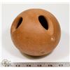 Image 1 : 68) MARY BORGSTROM SPHERICAL VASE SIGNED, HAND