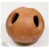 Image 3 : 68) MARY BORGSTROM SPHERICAL VASE SIGNED, HAND