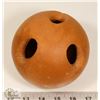 Image 4 : 68) MARY BORGSTROM SPHERICAL VASE SIGNED, HAND