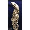 Image 22 : STONY POLE MOHAWK B.C. ORIGINAL HAND CARVED MARBLE