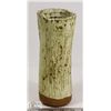 Image 3 : 14) JANO LETTS SIGNED TEXTURED CERAMIC VASE,